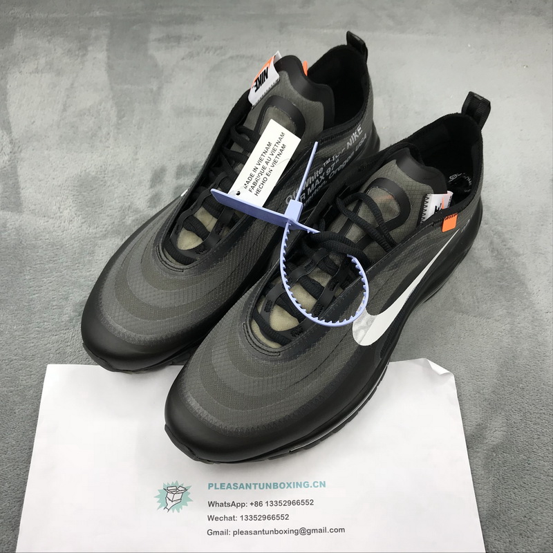 Authentic OFF-WHITE x Nike Air Max 97 Black